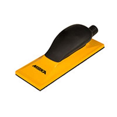 Mirka Hand Block Kit 2.75"X8" Grip 40H Yellow MVHB38-K